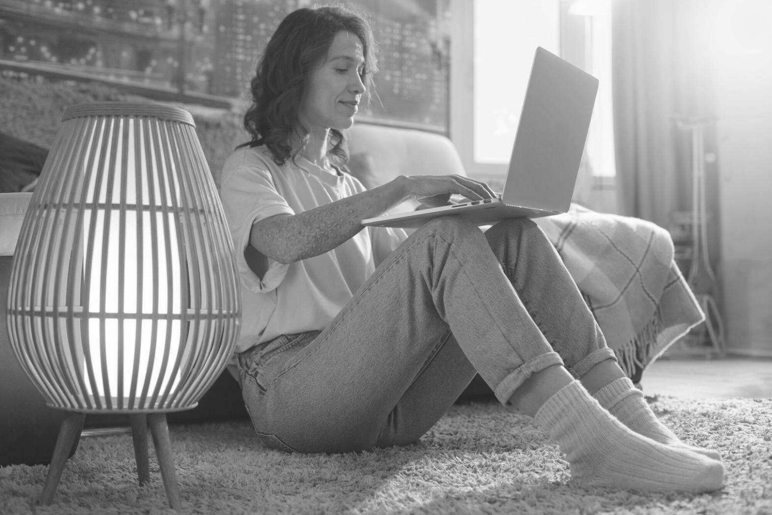 Geschäftsinhaber bei der Finanzplanung